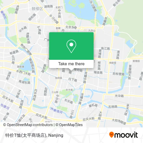特价T恤(太平商场店) map
