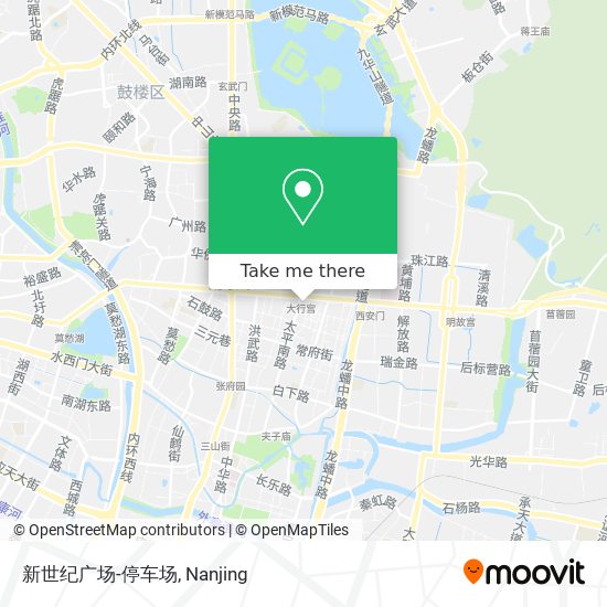 新世纪广场-停车场 map