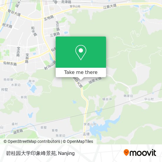 碧桂园大学印象峰景苑 map