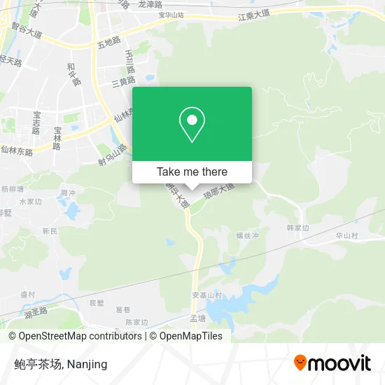 鲍亭茶场 map