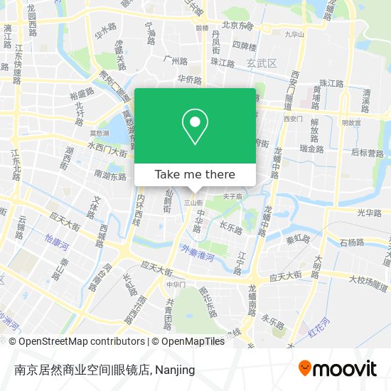 南京居然商业空间|眼镜店 map