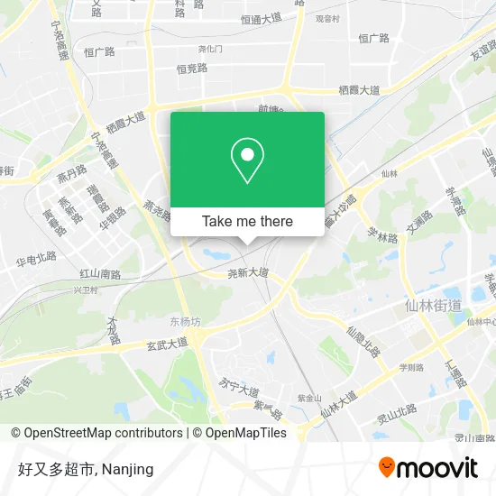 好又多超市 map