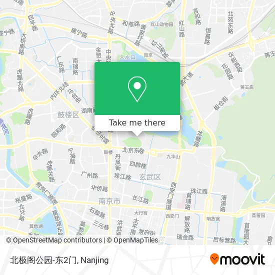 北极阁公园-东2门 map