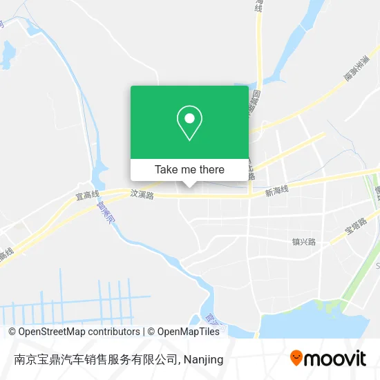 南京宝鼎汽车销售服务有限公司 map
