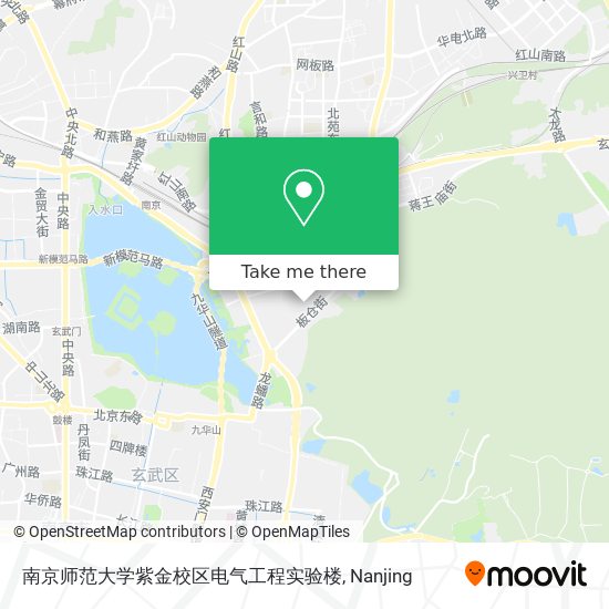 南京师范大学紫金校区电气工程实验楼 map