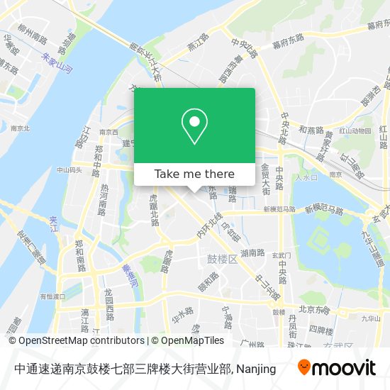 中通速递南京鼓楼七部三牌楼大街营业部 map