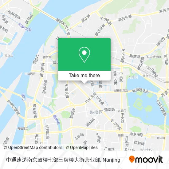 中通速递南京鼓楼七部三牌楼大街营业部 map