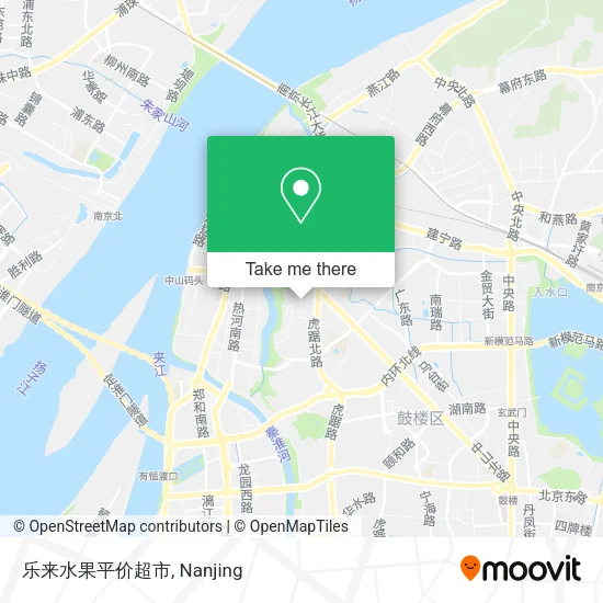 乐来水果平价超市 map