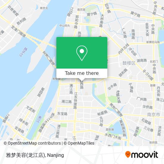 雅梦美容(龙江店) map
