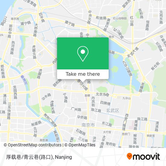 厚载巷/青云巷(路口) map