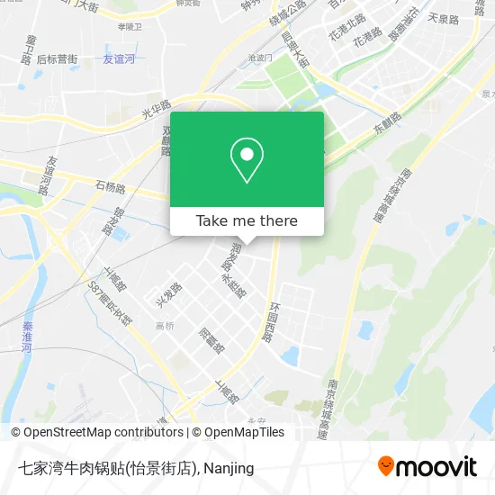 七家湾牛肉锅贴(怡景街店) map