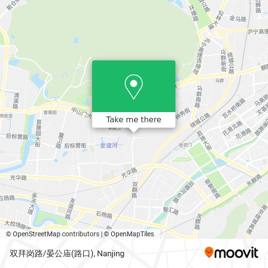 双拜岗路/晏公庙(路口) map