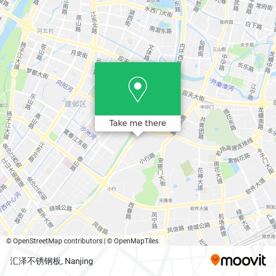 汇泽不锈钢板 map