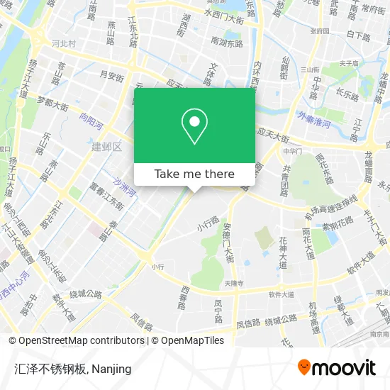 汇泽不锈钢板 map