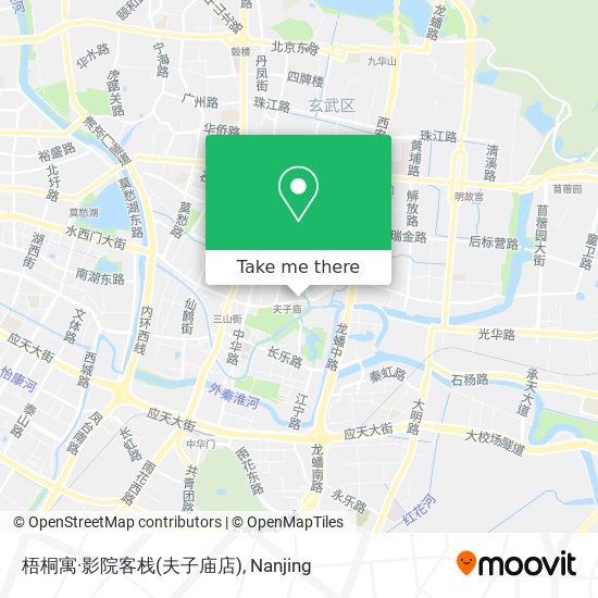 梧桐寓·影院客栈(夫子庙店) map