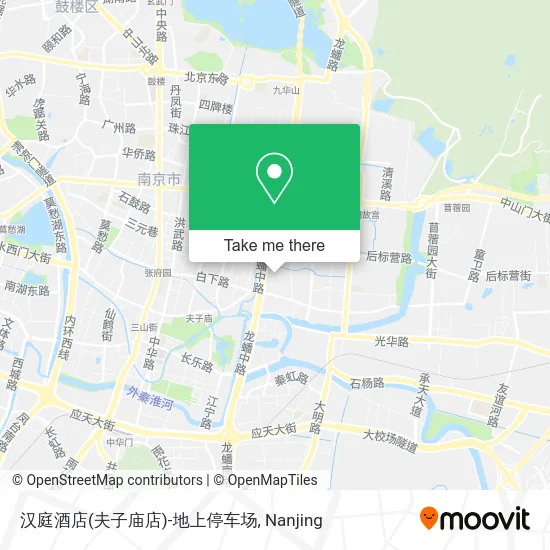 汉庭酒店(夫子庙店)-地上停车场 map