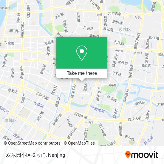双乐园小区-2号门 map