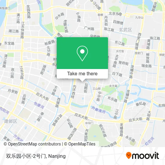 双乐园小区-2号门 map