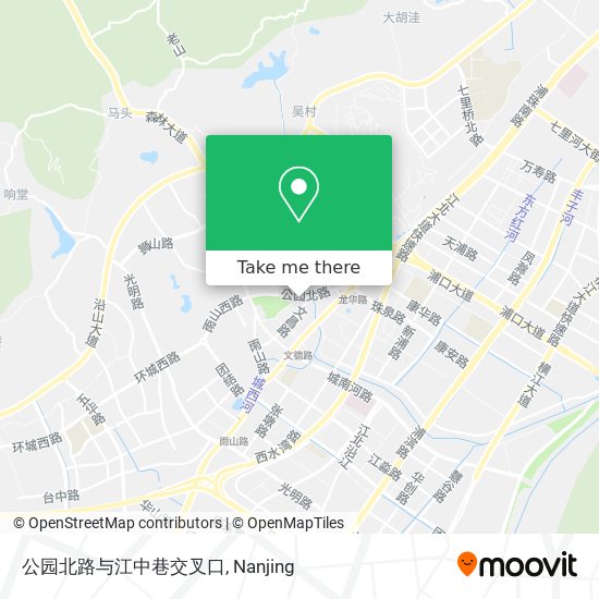 公园北路与江中巷交叉口 map