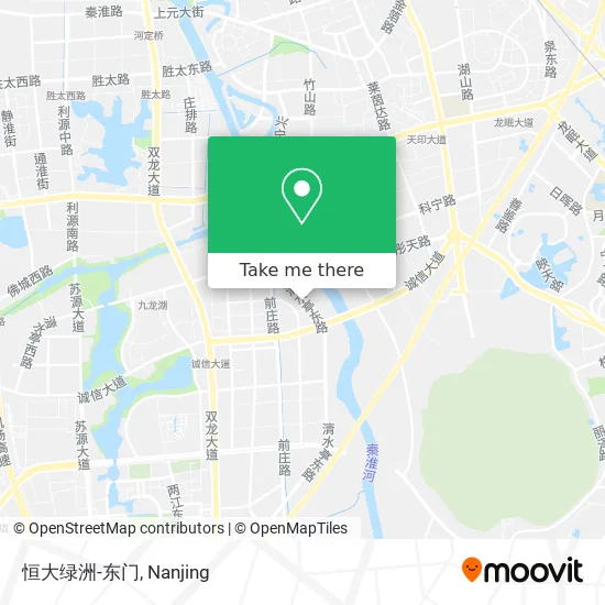 恒大绿洲-东门 map