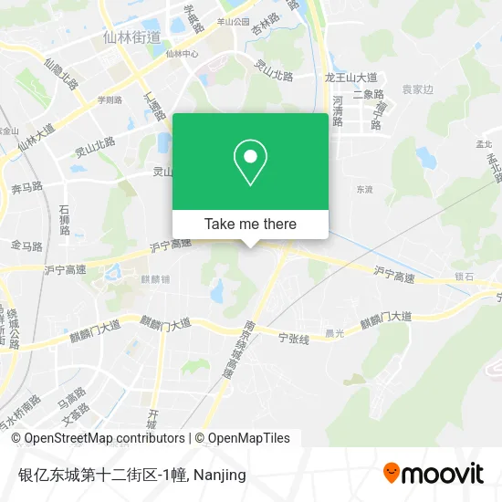 银亿东城第十二街区-1幢 map