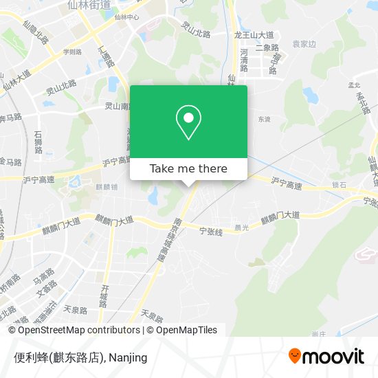 便利蜂(麒东路店) map