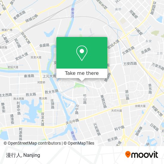 漫行人 map