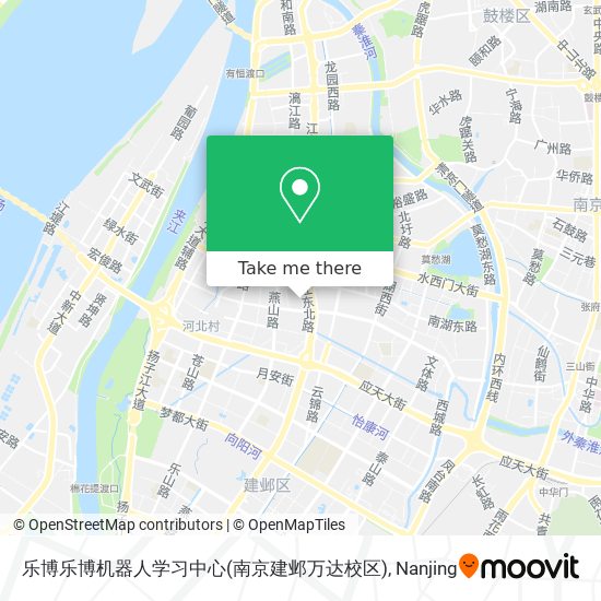 乐博乐博机器人学习中心(南京建邺万达校区) map