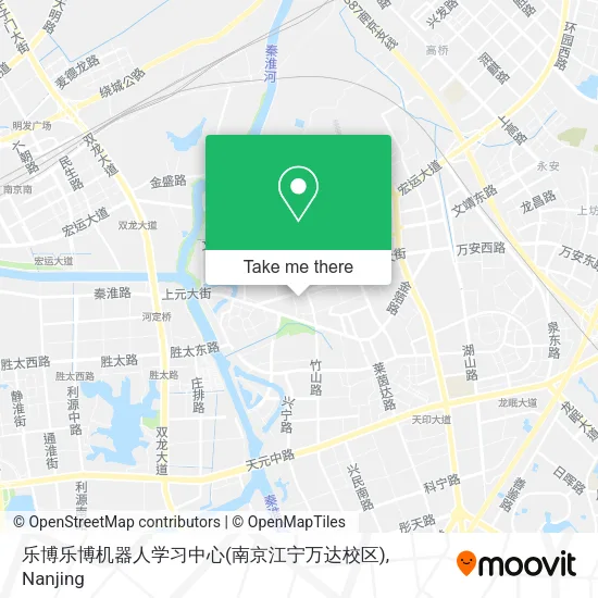乐博乐博机器人学习中心(南京江宁万达校区) map