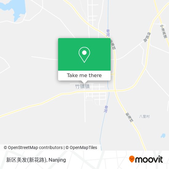新区美发(新花路) map