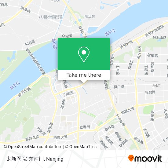 太新医院-东南门 map