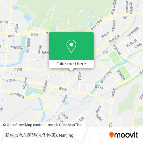 新焦点汽车医院(光华路店) map