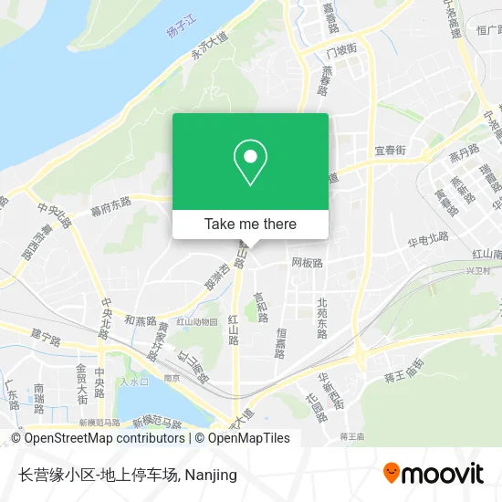 长营缘小区-地上停车场 map