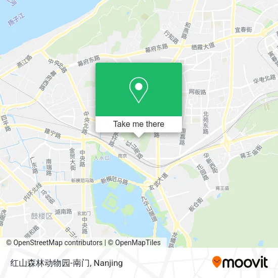 红山森林动物园-南门 map