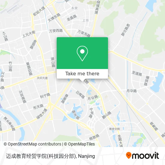 迈成教育经贸学院(科技园分部) map