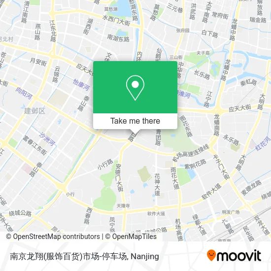 南京龙翔(服饰百货)市场-停车场 map