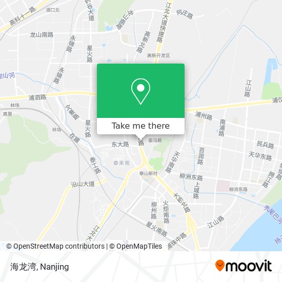 海龙湾 map
