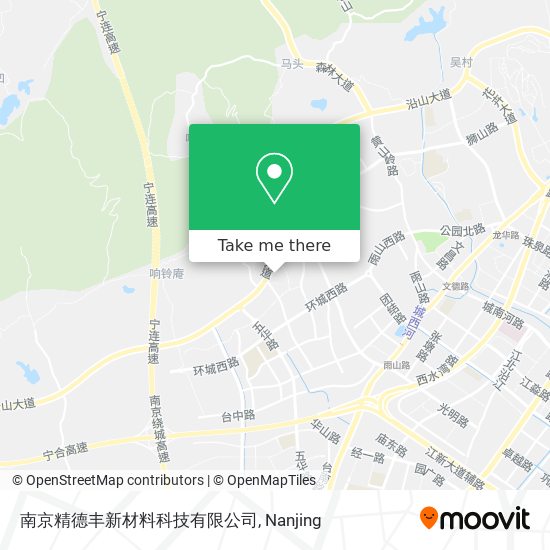 南京精德丰新材料科技有限公司 map