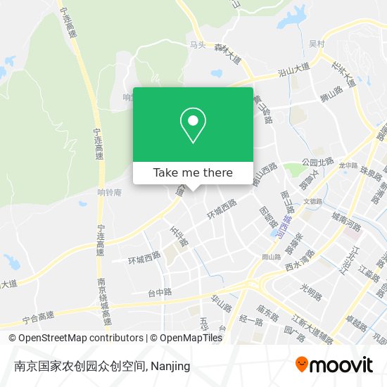 南京国家农创园众创空间 map