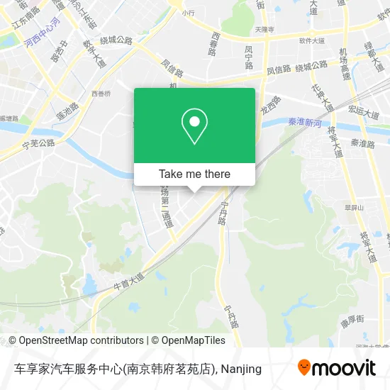 车享家汽车服务中心(南京韩府茗苑店) map