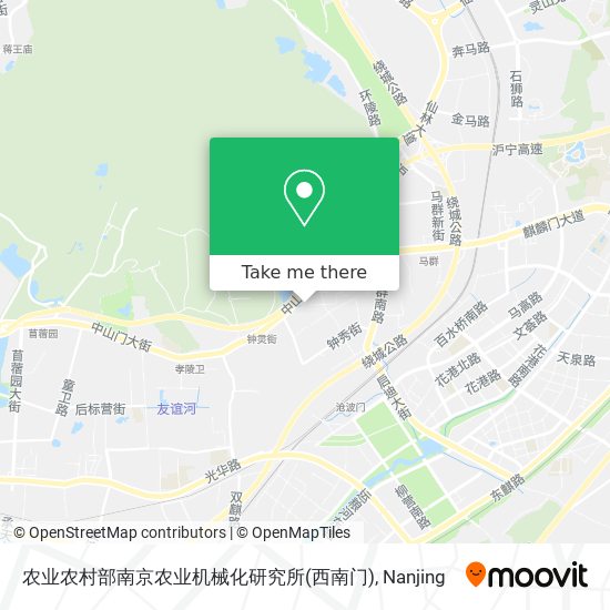 农业农村部南京农业机械化研究所(西南门) map
