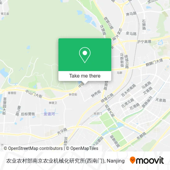 农业农村部南京农业机械化研究所(西南门) map