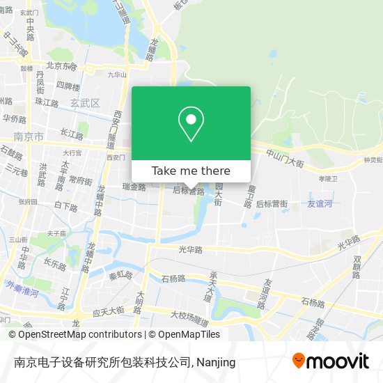 南京电子设备研究所包装科技公司 map