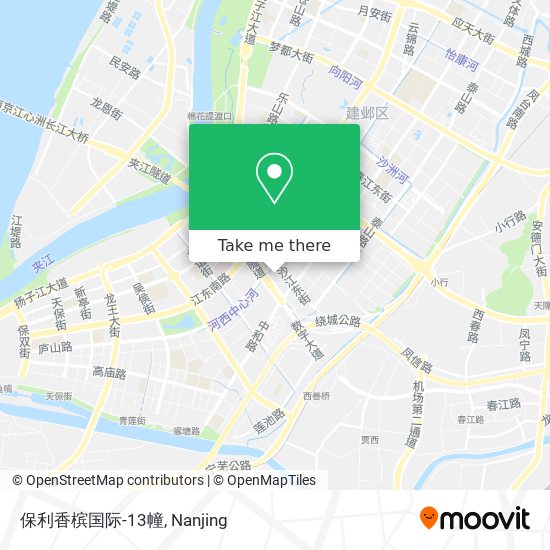 保利香槟国际-13幢 map