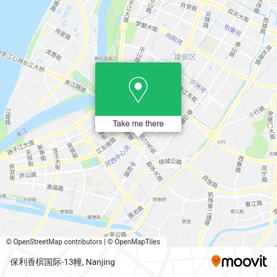 保利香槟国际-13幢 map