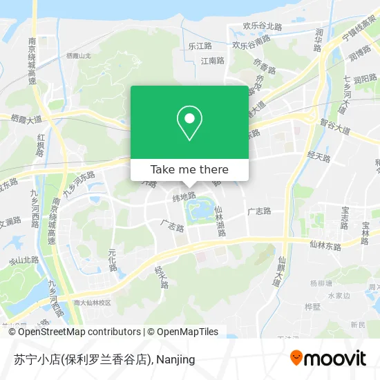苏宁小店(保利罗兰香谷店) map