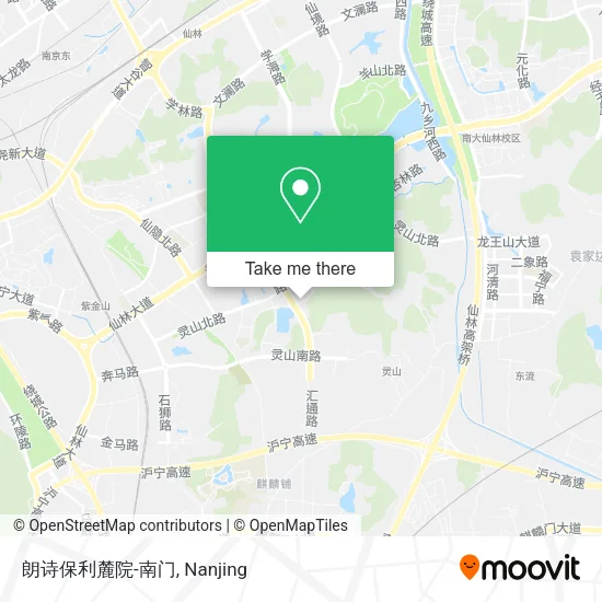 朗诗保利麓院-南门 map