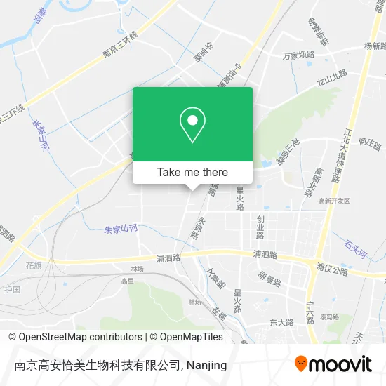 南京高安恰美生物科技有限公司 map