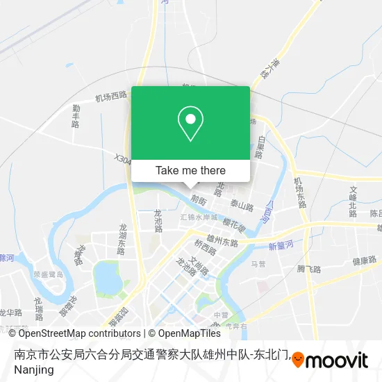 南京市公安局六合分局交通警察大队雄州中队-东北门 map