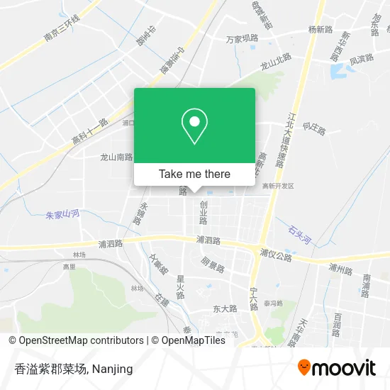 香溢紫郡菜场 map